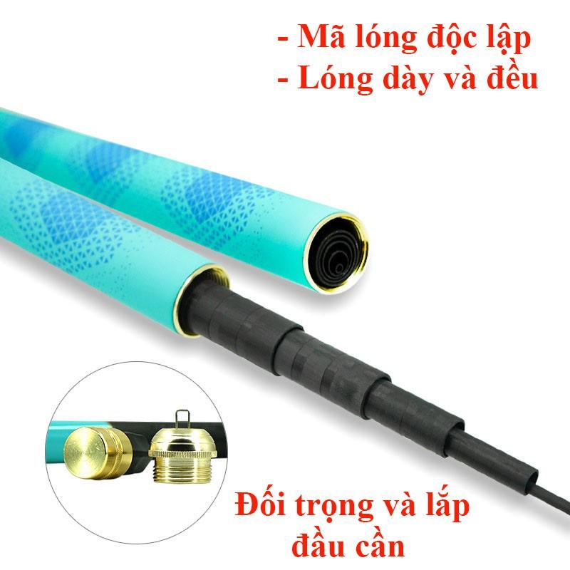 Cần Câu Đài Kaiwu 5H Cần Câu Tay Câu Đơn Carbon Cần Câu Cá Tặng Kèm Đọt Phụ