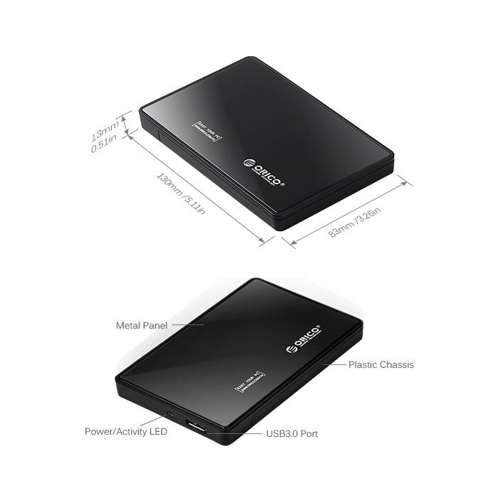 Box HDD Orico 2588US3 cho HDD/SSD 2.5&quot;