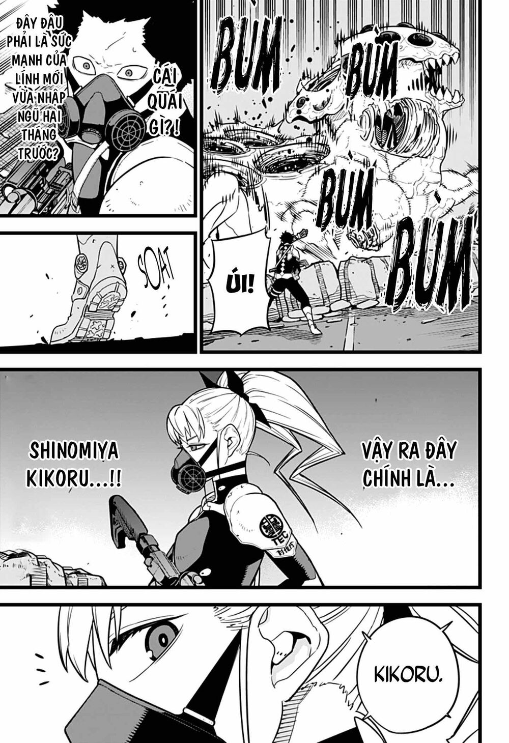 hôm nay - tôi hóa kaiju chapter 13 6