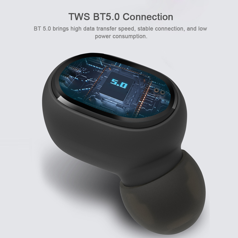 Tai Nghe Không Dây Thể Thao Twins Chống Nước Bluetooth 5.0 TWS Có Mic IPX4