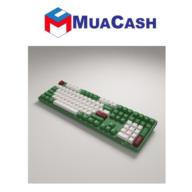 Bàn phím cơ gaming cao cấp AKKO 3108 v2 DS Matcha Red Bean (Akko Blue switch v2) hàng chính hãng