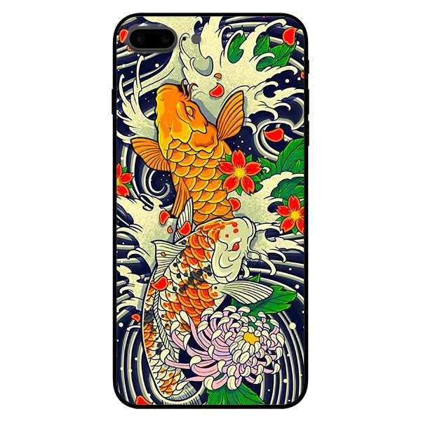 Ốp lưng dành cho iPhone 6 / 6s / 7 / 8 / 7 Plus / 8 Plus / SE 2020 - Đôi Cá Chép