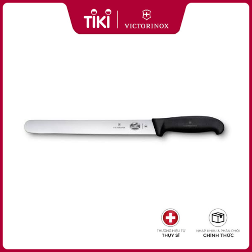 Dụng cụ bếp cắt lát Victorinox 5.4203.30 màu đen, dài 30cm black Fibrox Pro safety handle, Slicing/Carving Knife