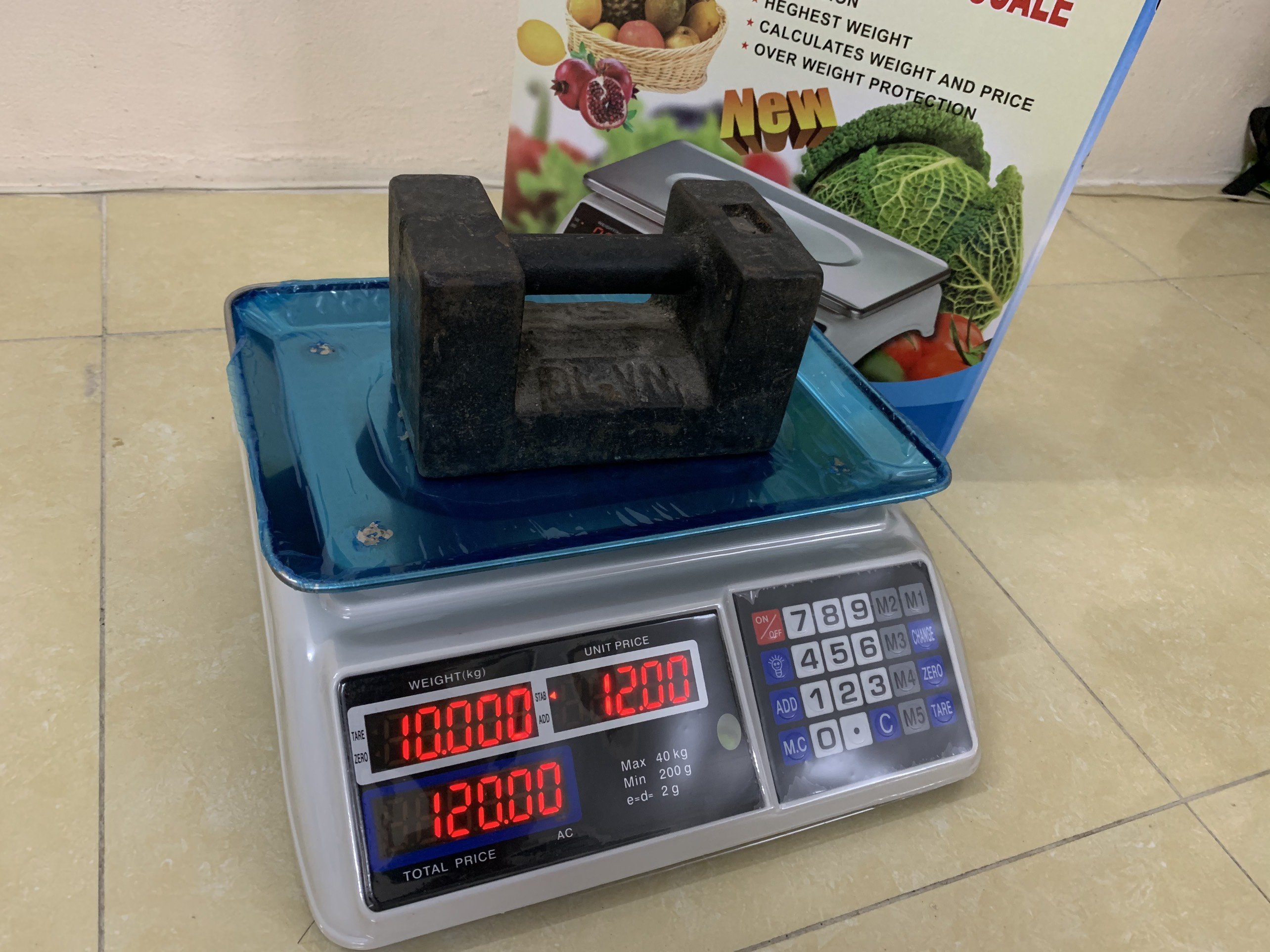 Cân tính giá 20kg 30kg 40kg