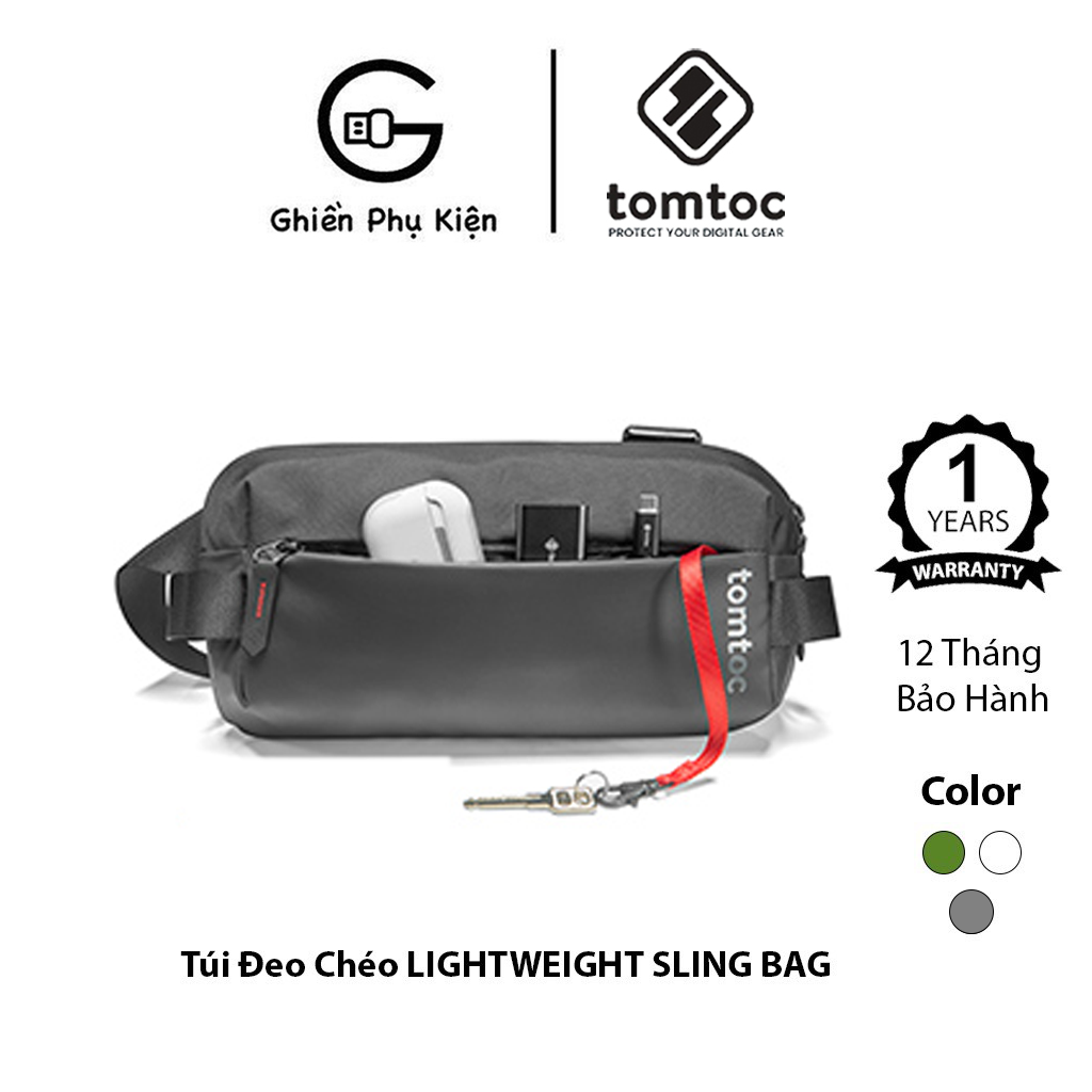 Túi Đeo Chéo Tomtoc USA Sling Bag - Hàng Chính Hãng