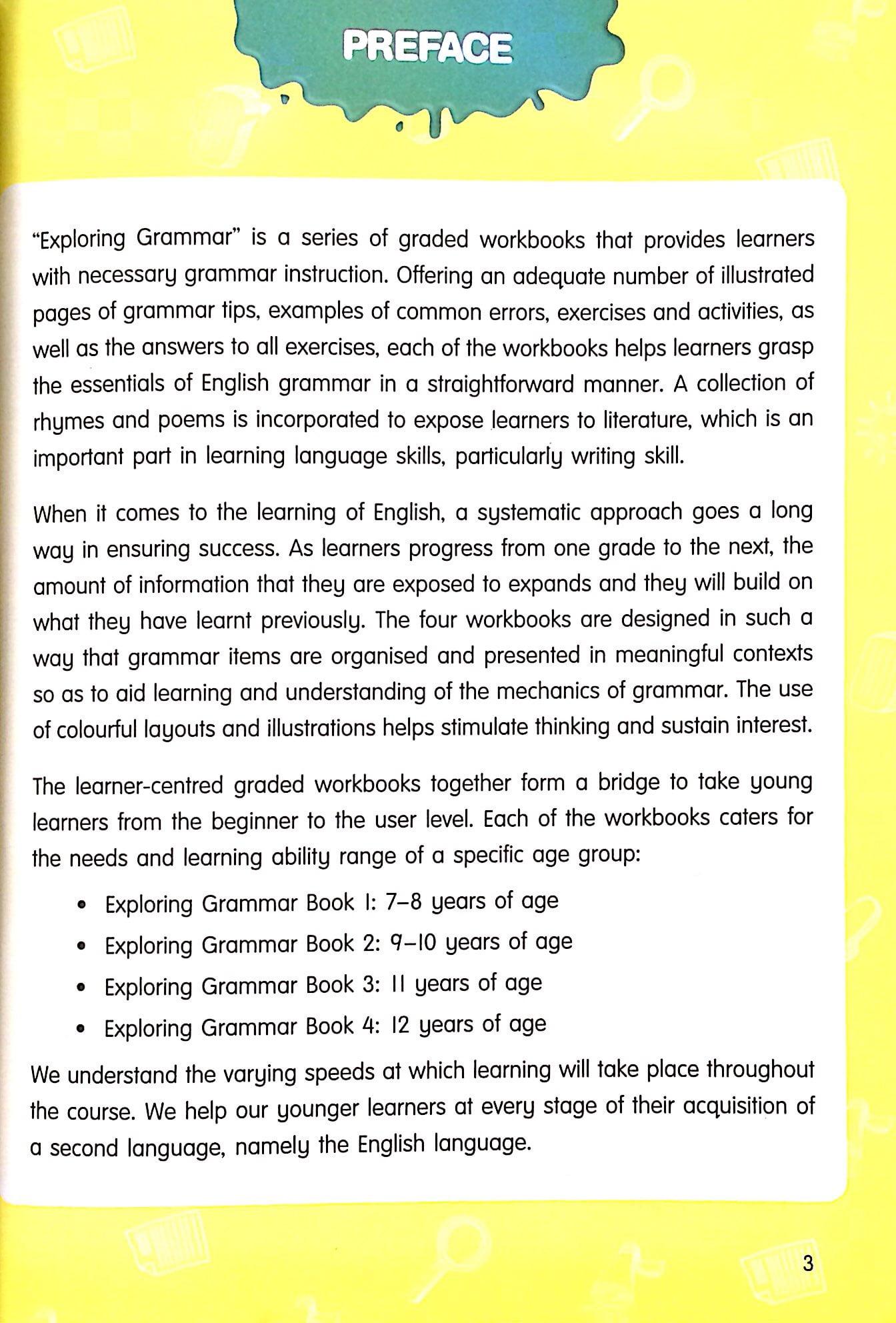 Exploring Grammar: Step By Step - Book 2 (Age 9 – 10)