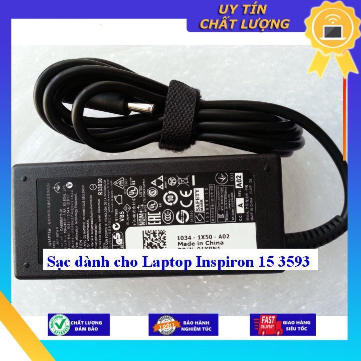 Sạc dùng cho Laptop Inspiron 15 3593 - Hàng Nhập Khẩu New Seal