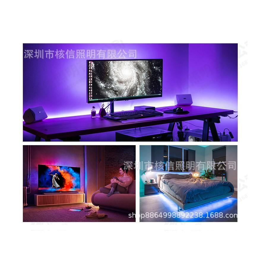 Đèn led trang trí 5m rgb có điều khiển từ xa 44 phím chống nước