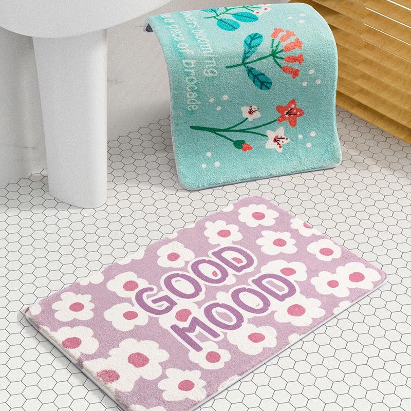 Thảm Lót Sàn Thấm Hút Nước Chống Trượt Cho Phòng Tắm/Phòng Ngủ/Nhà Vệ Sinh