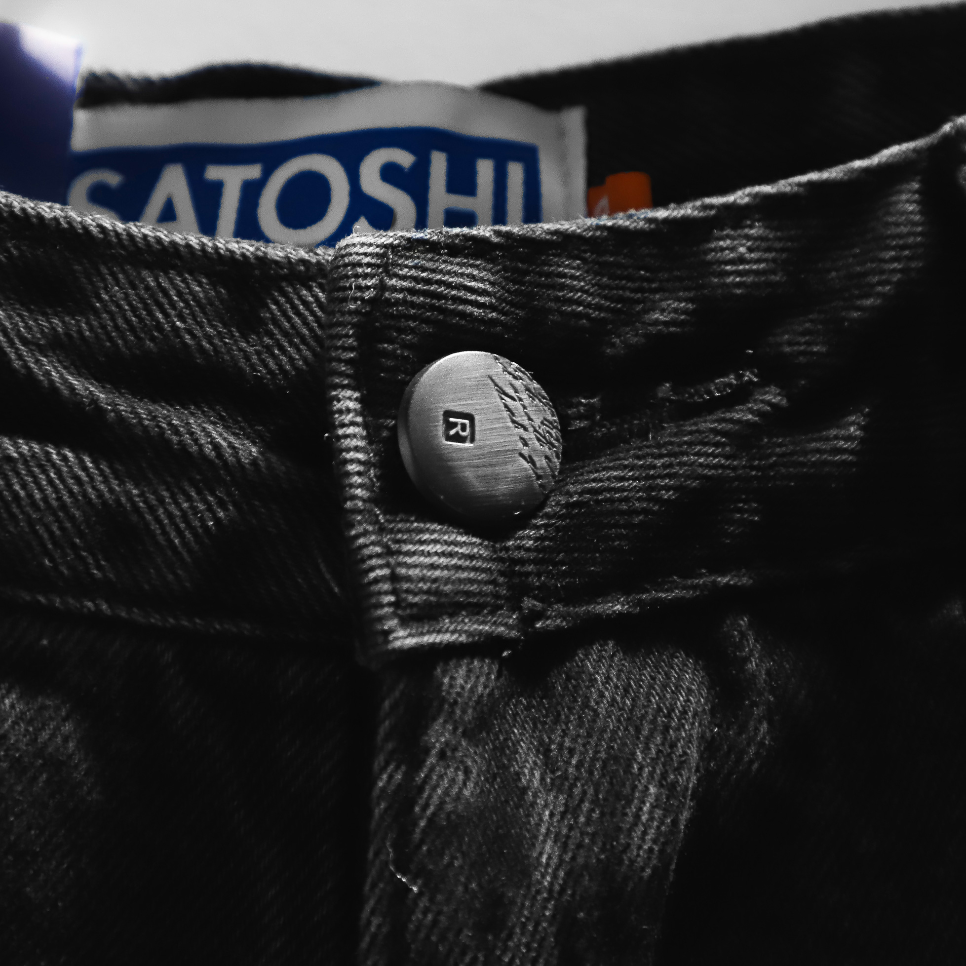 | Satoshi |Quần short jean SAQS49 Slimfit màu xám không lai