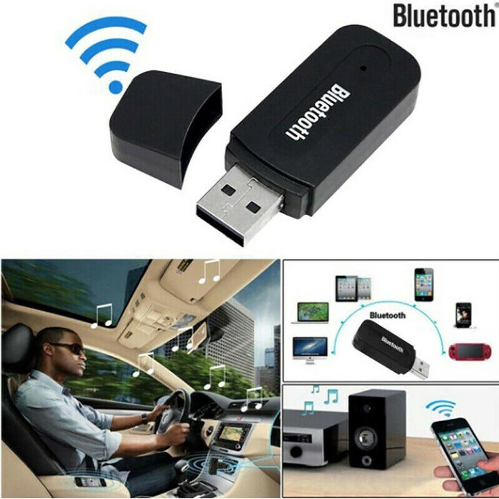 USB nhận tín hiệu âm thanh Bluetooth không dây kèm dây cáp dữ liệu