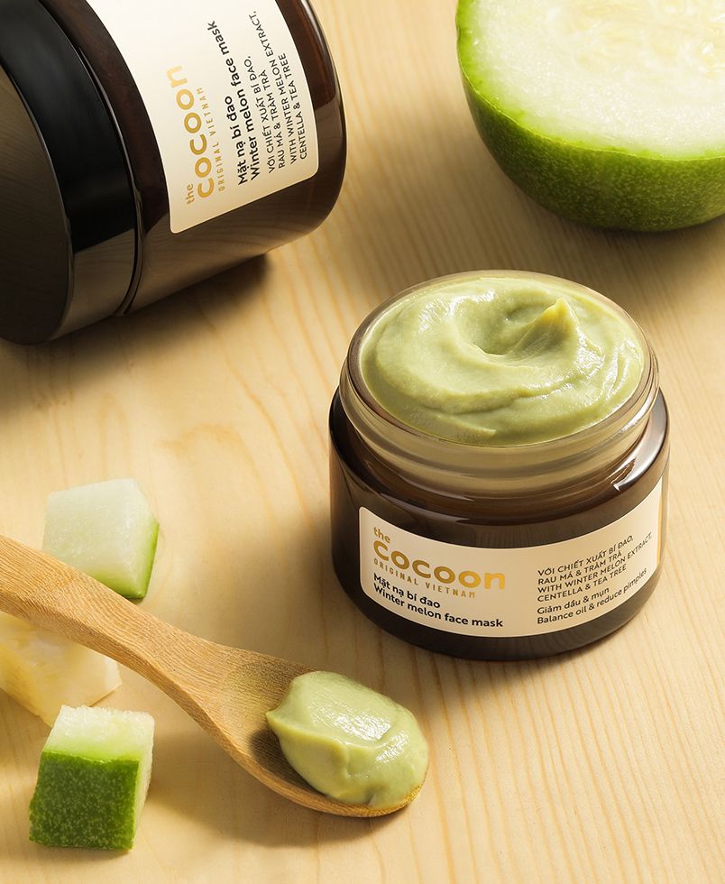 Mặt nạ bí đao the Cocoon 30ml dùng cho da dầu mụn thuần chay