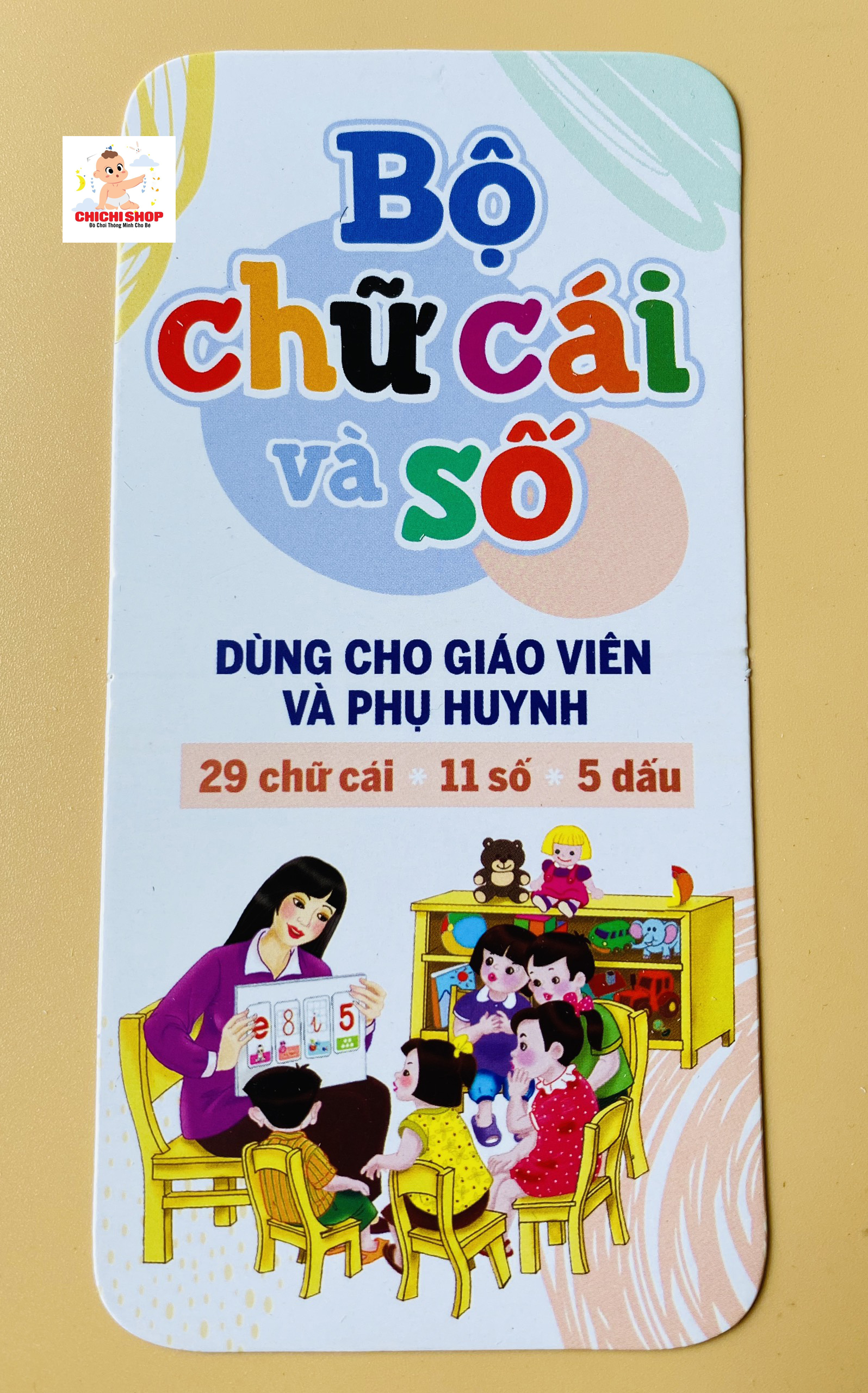 Flash Card, Thẻ Học Thông Minh Giúp Bé Nhận Biết Chữ Cái Và Số Đếm Loại Mới