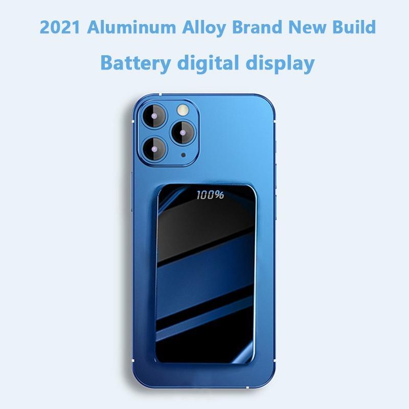 Sạc Dự Phòng Không Dây 10000Mah Nam Châm 15W Cho iphone12 pro13