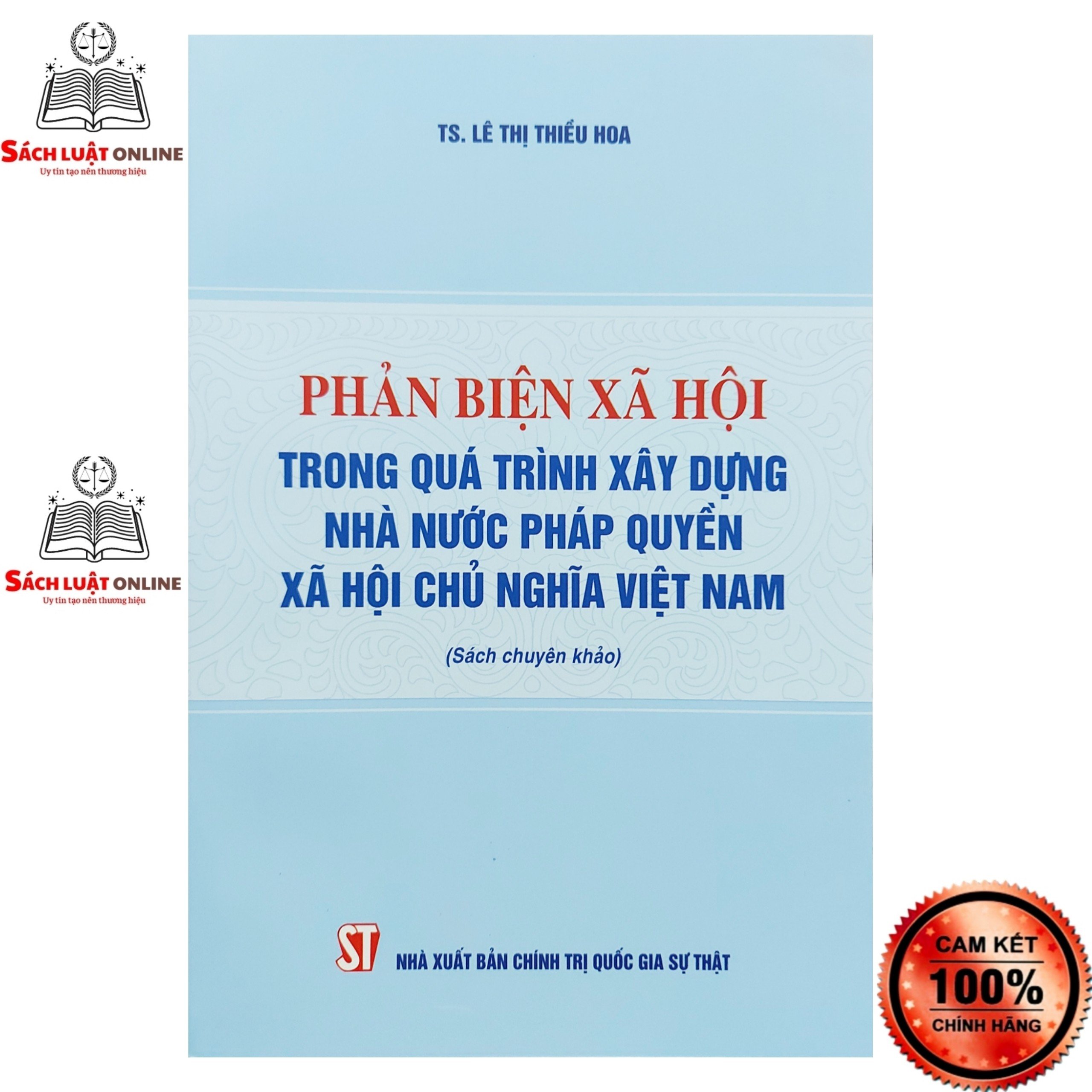 Sách - Phản biện xã hội trong quá trình xây dựng nhà nước pháp quyền xã hội chủ nghĩa Việt Nam