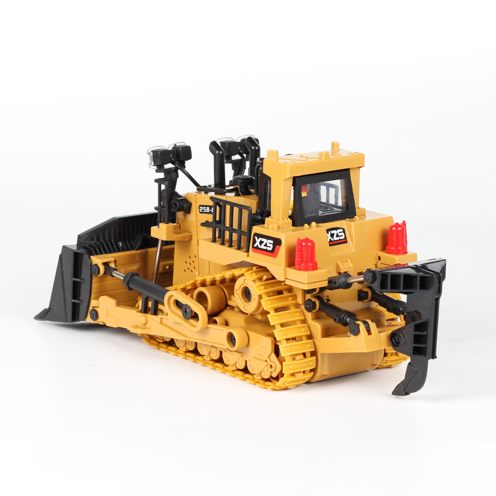 Xe ủi đất điều khiển từ xa 9 kênh BC1032 đồ chơi trẻ em 9 Channel Plastic Bulldozer / Xe công trình điều khiển từ xa