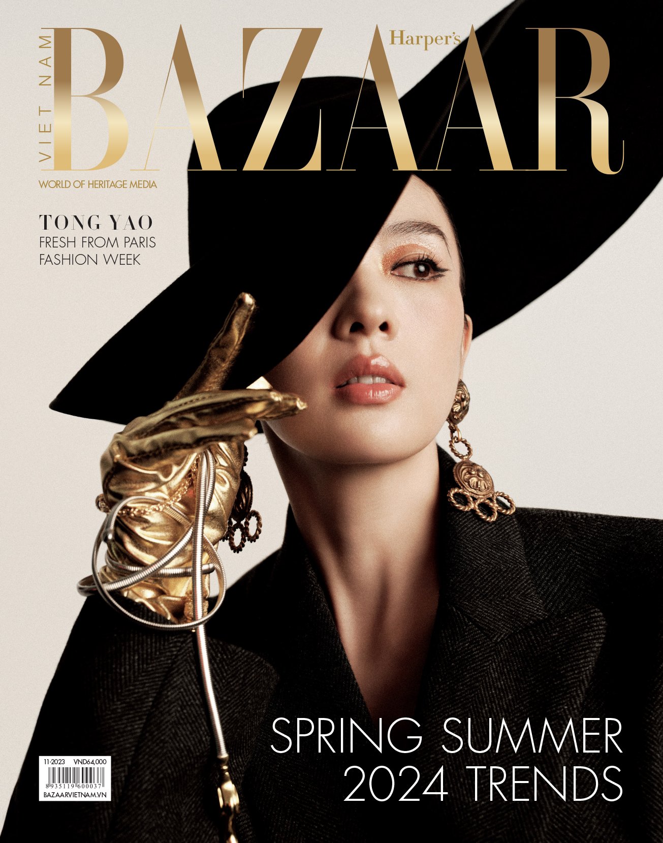 Tạp chí HARPER’S BAZAAR Tháng 11/2023_Bìa 2