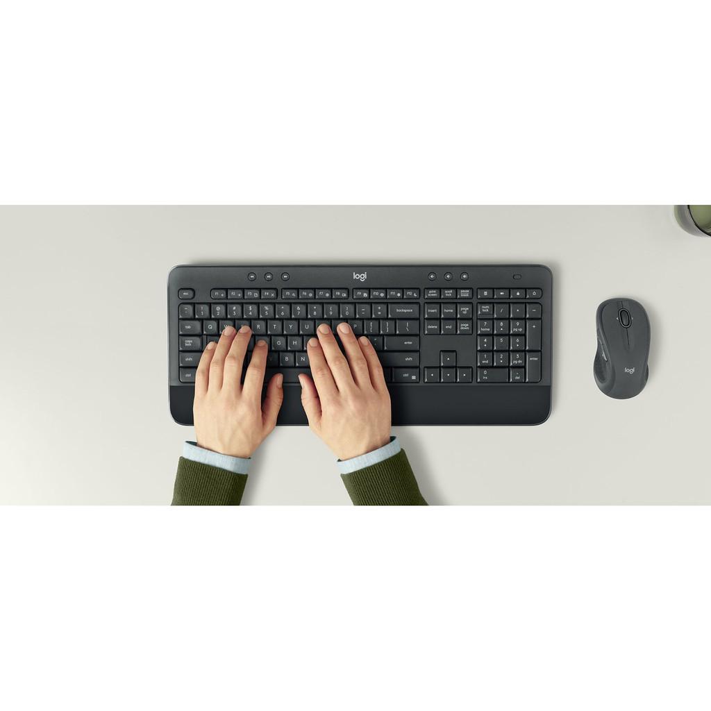 Bộ Bàn phím chuột Logitech MK545 Không dây - Thiết kế chống nước đổ tràn - Hàng chính hãng