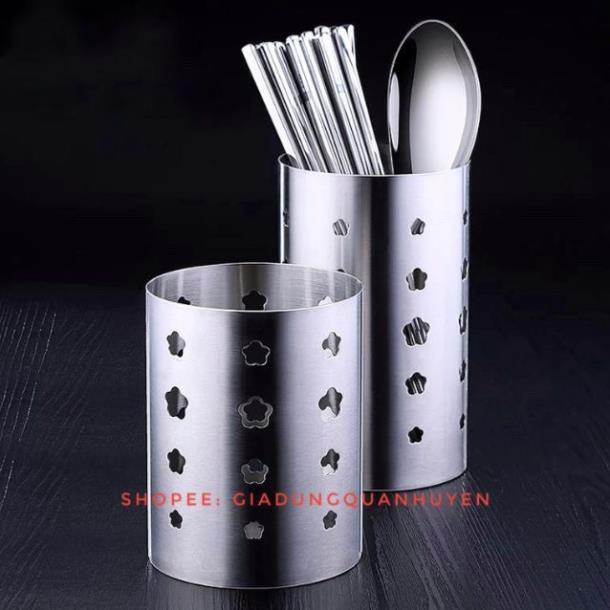 Ống cắm đũa hợp kim nhôm trống bám bẩn dầu mỡ cao cấp 2 cỡ