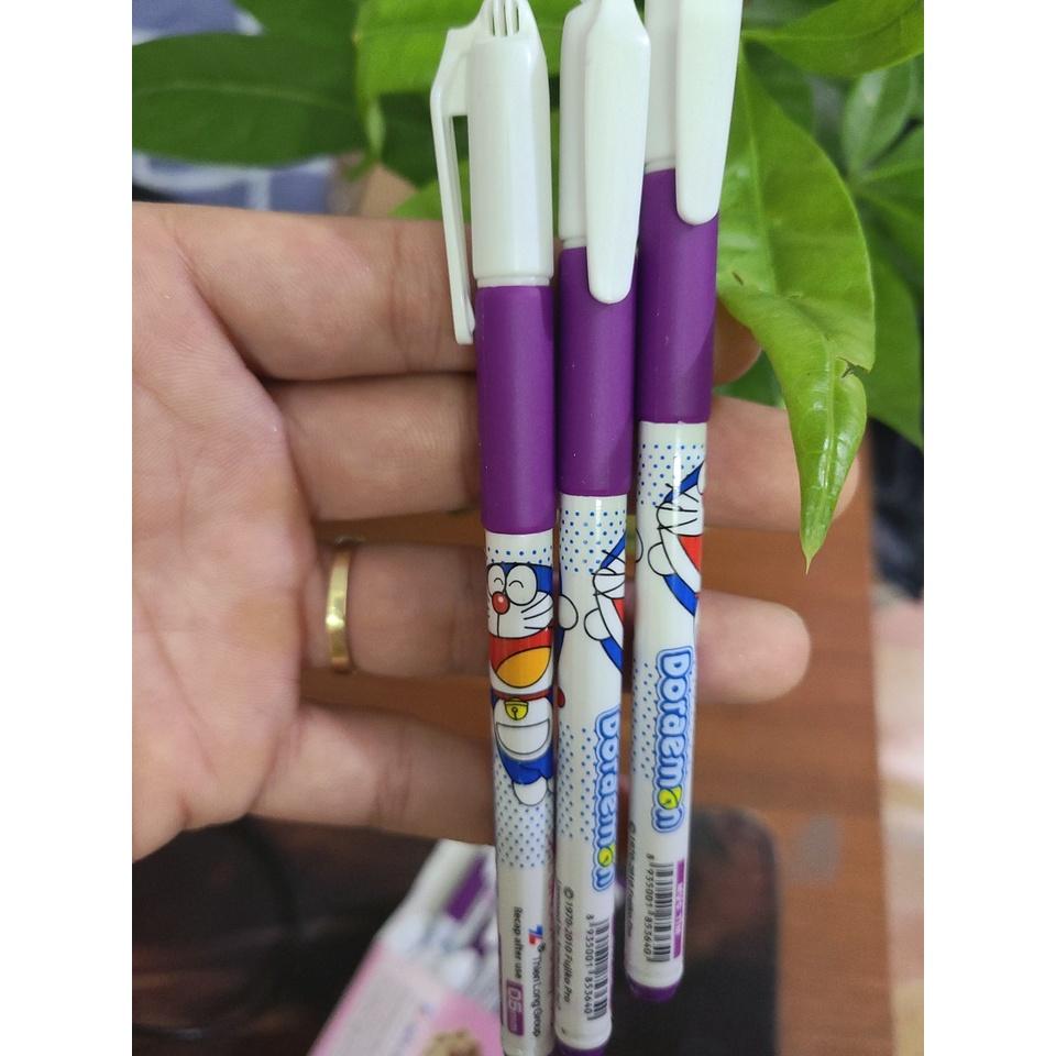 01 Hộp 20 Cây Bút Gel Doremon Mực Tím