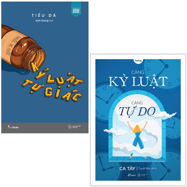 Combo Sách Kỷ Luật: Càng Kỷ Luật, Càng Tự Do + Kỷ Luật Tự Giác