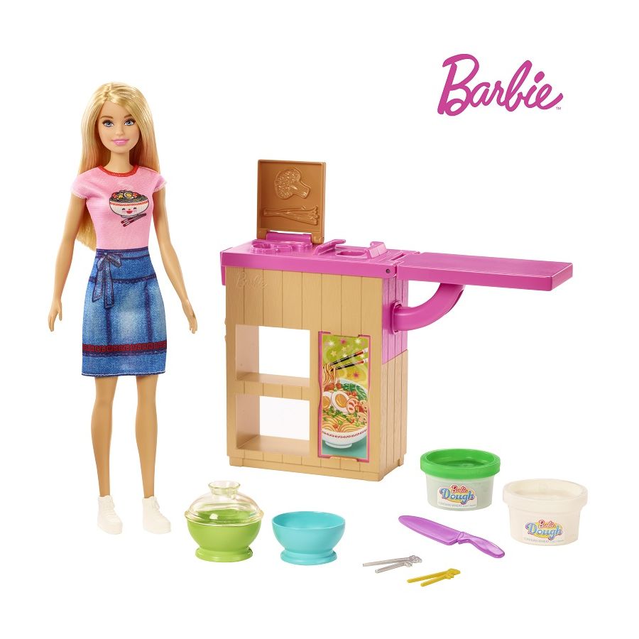 Đồ Chơi Cùng Barbie làm mỳ GHK43