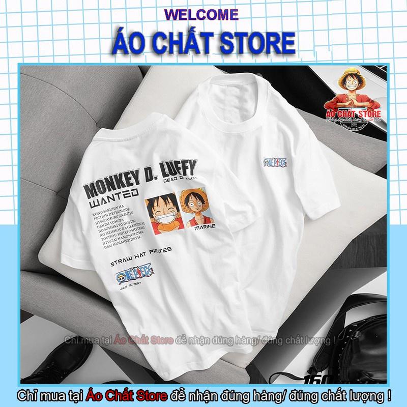 Áo thun One Piece Luffy Wanted siêu đẹp | Áo Luffy truy nã mẫu mới OP191 | Áo Chất Store