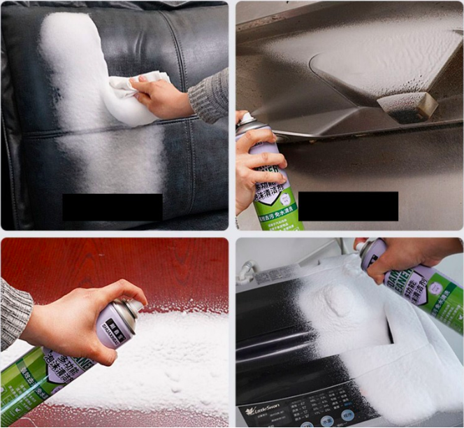 Chai xịt bọt vệ sinh nội thất đa năng Foam Shuaxinbao - Phụ kiện nội thất ô tô