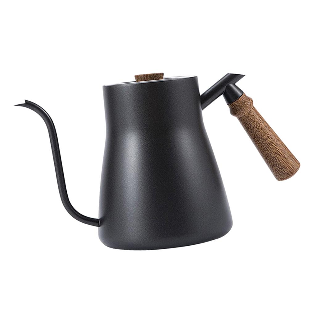 Coffee Drip Stainless Steel Kettle Pot Teakettle Maker Gooseneck 850ML