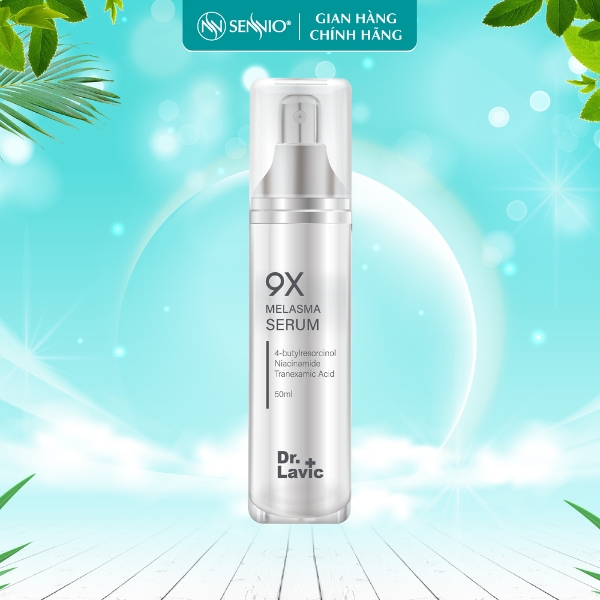 Serum dưỡng da nám Dr.Lavic 9x Melasma Serum dưỡng ẩm dưỡng trắng da xoá mờ sạm nám 150ml DR969