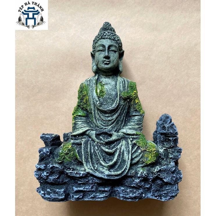 Tượng Phật Thiền Trang Trí Bể Cá, Bể Bán Cạn, Bể Thủy Sinh