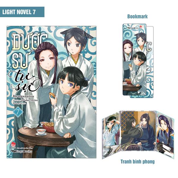 Sách - [Light Novel] Dược Sư Tự Sự - Tập 7 - Tặng Kèm Bookmark