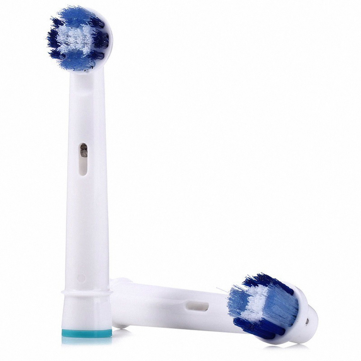 Cho máy Braun Oral-B, Bộ 4 đầu bàn chải đánh răng điện Dan House SB-20A, tẩy sạch cao răng, làm sạch vết ố, chăm sóc nưới lợi, loại cước mềm