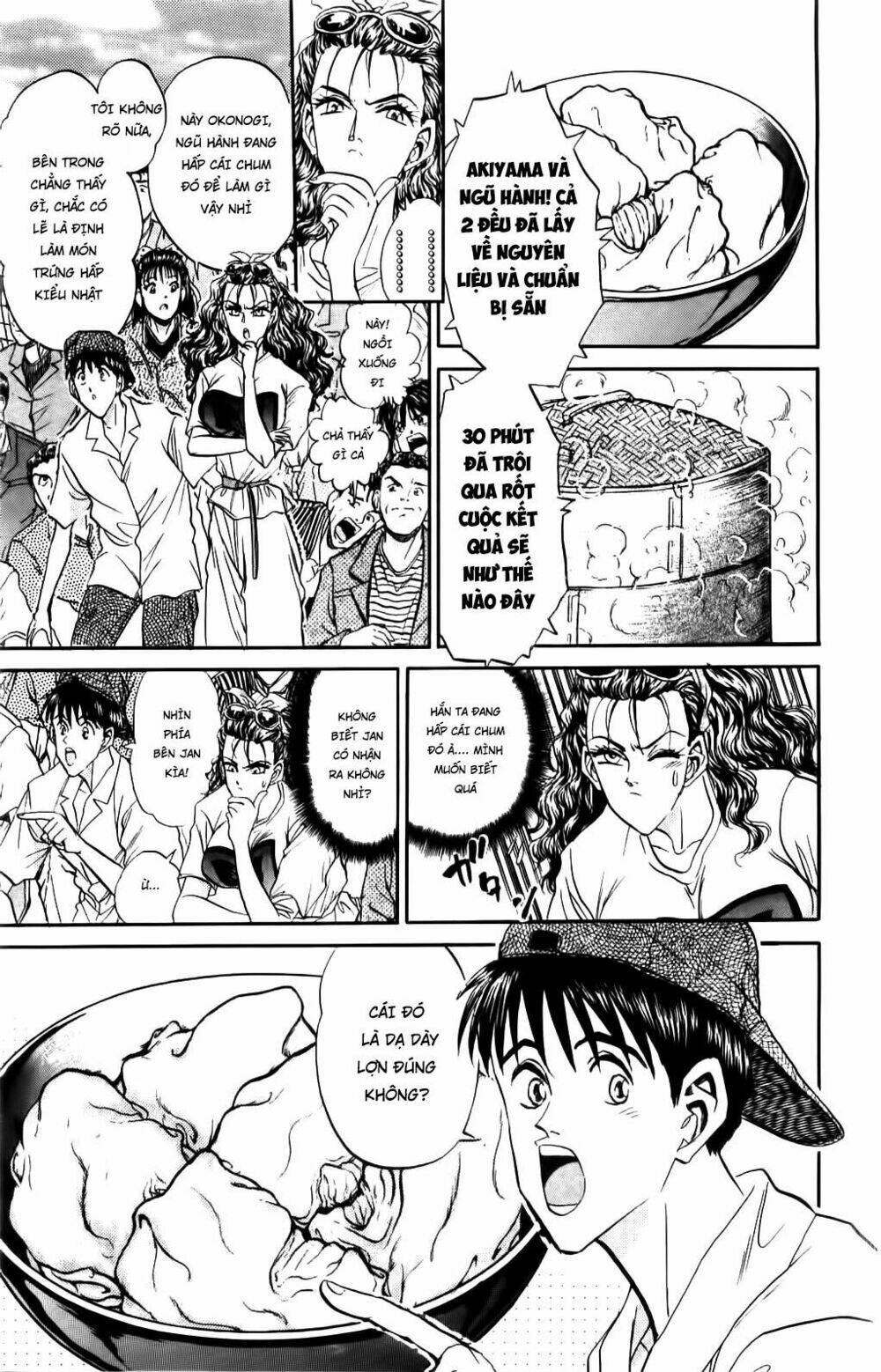 iron wok jan - đầu bếp siêu đẳng chapter 70 3