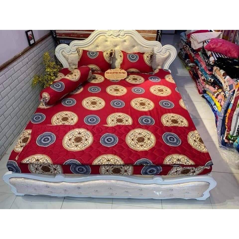 BỘ CHĂN RA 5 MÓN COTTON POLY ĐƯỢC CHỌN MẪU SIÊU ĐẸP