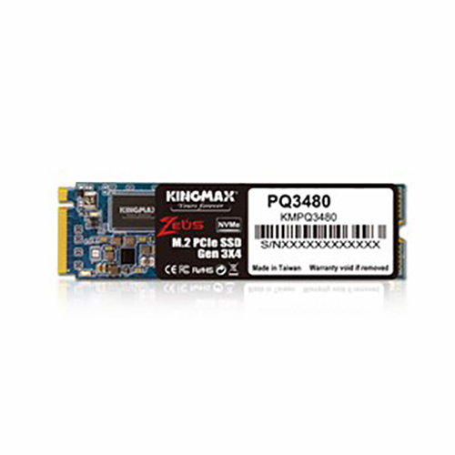 SSD Kingmax Zeus PQ3480 128GB M.2 2280 PCIe NVMe Gen 3x4 - Hàng Chính Hãng