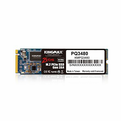 SSD Kingmax Zeus PQ3480 512GB M.2 2280 PCIe NVMe Gen 3x4 - Hàng Chính Hãng