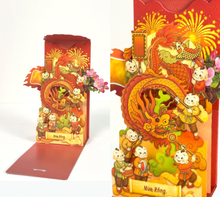 SET BAO LÌ XÌ 3D CAO CẤP 2026 – MS002