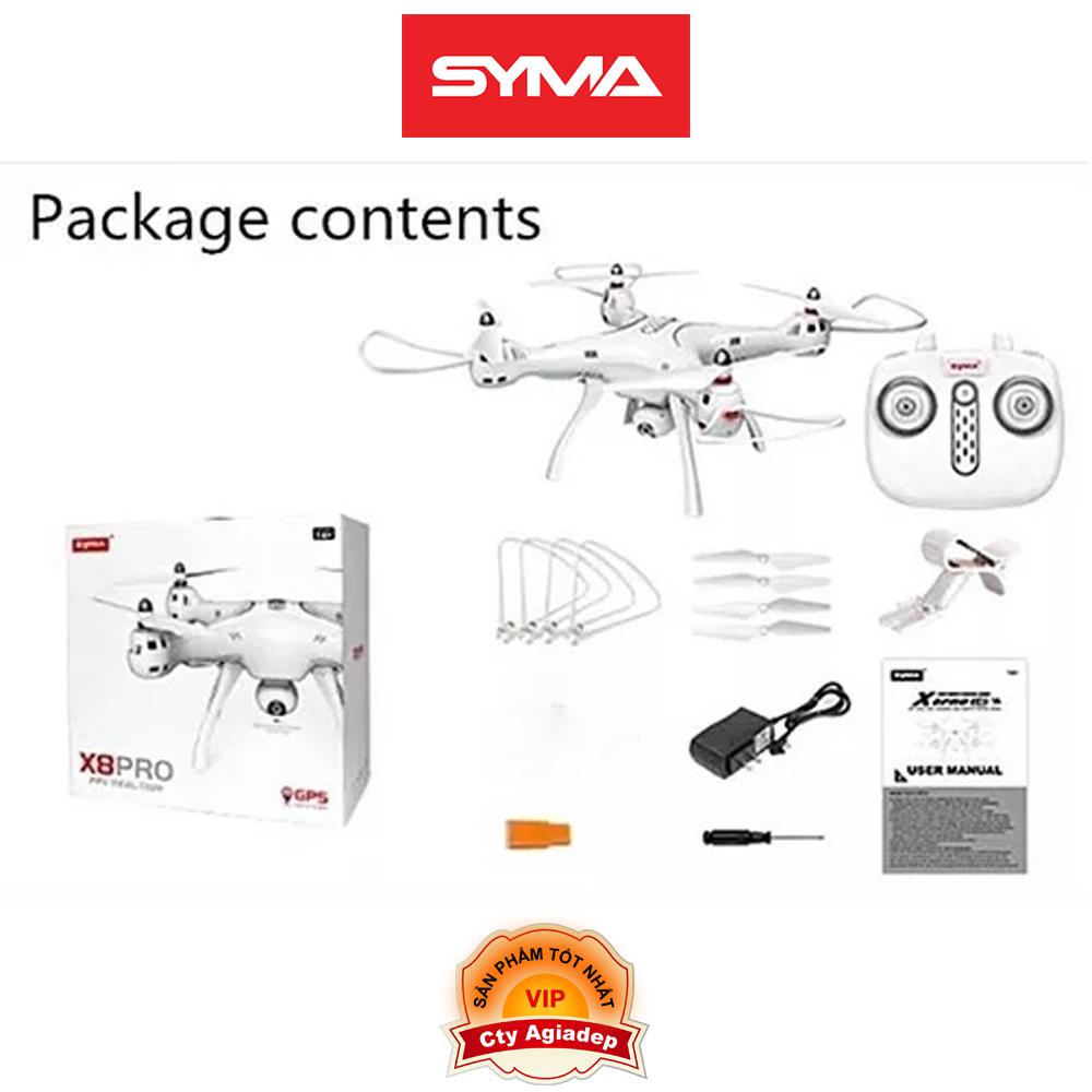 Hình ảnh SYMA X8PRO X8 PRO Định Vị GPS DRON WIFI FPV Với 720 P Camera HD RC Quadcopter Độ Cao Giữ Chuyên Nghiệp RTF 2MP