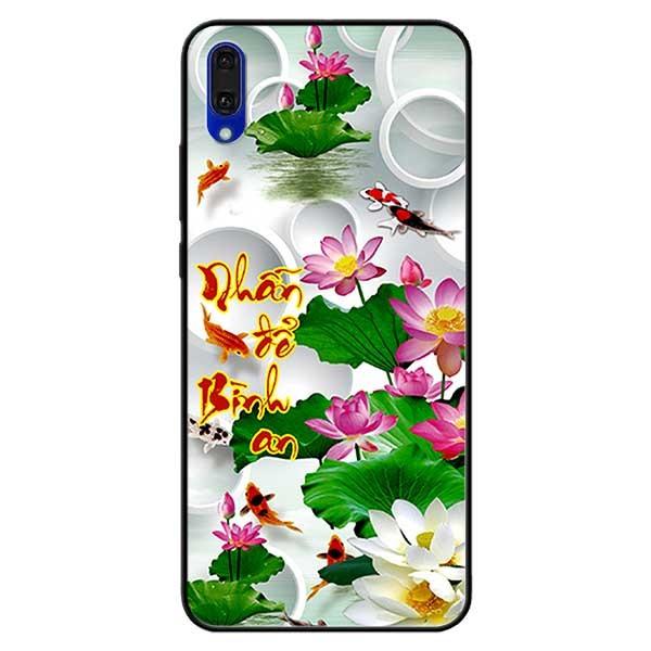 Ốp lưng dành cho Huawei Y7 Pro - mẫu Thư Pháp Nhẫn Bình Ann