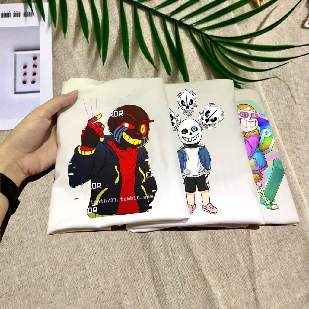 Áo in hình sans undertale cho bé trai bé gái cực hot có đủ size