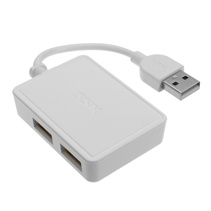 HUB chia USB 1 ra 4 SSK SHU200 chuẩn 2.0 (màu ngẫu nhiên) HÀNG CHÍNH HÃNG