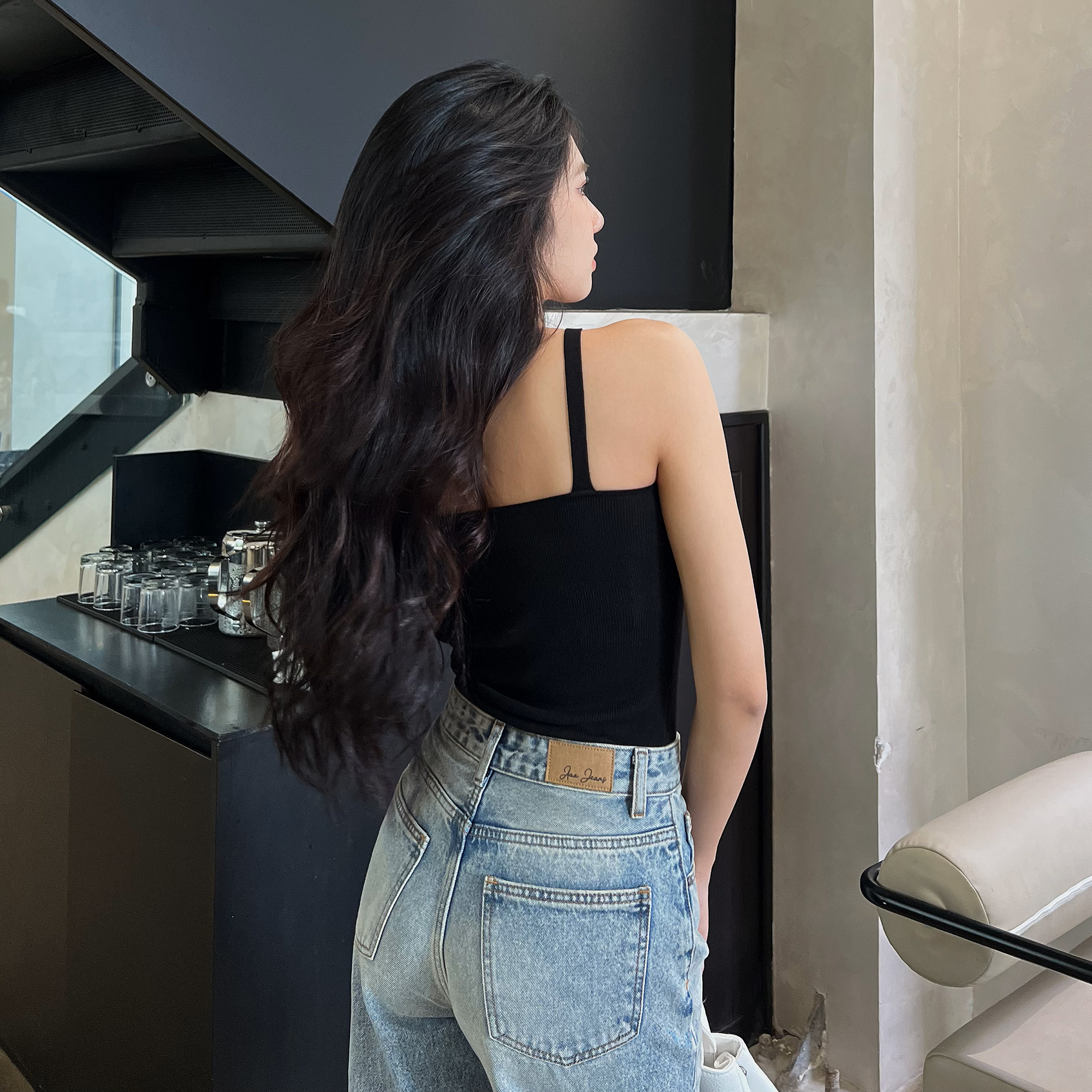 Quần Jean Ống Rộng Classic Air Blue Aaa Jeans
