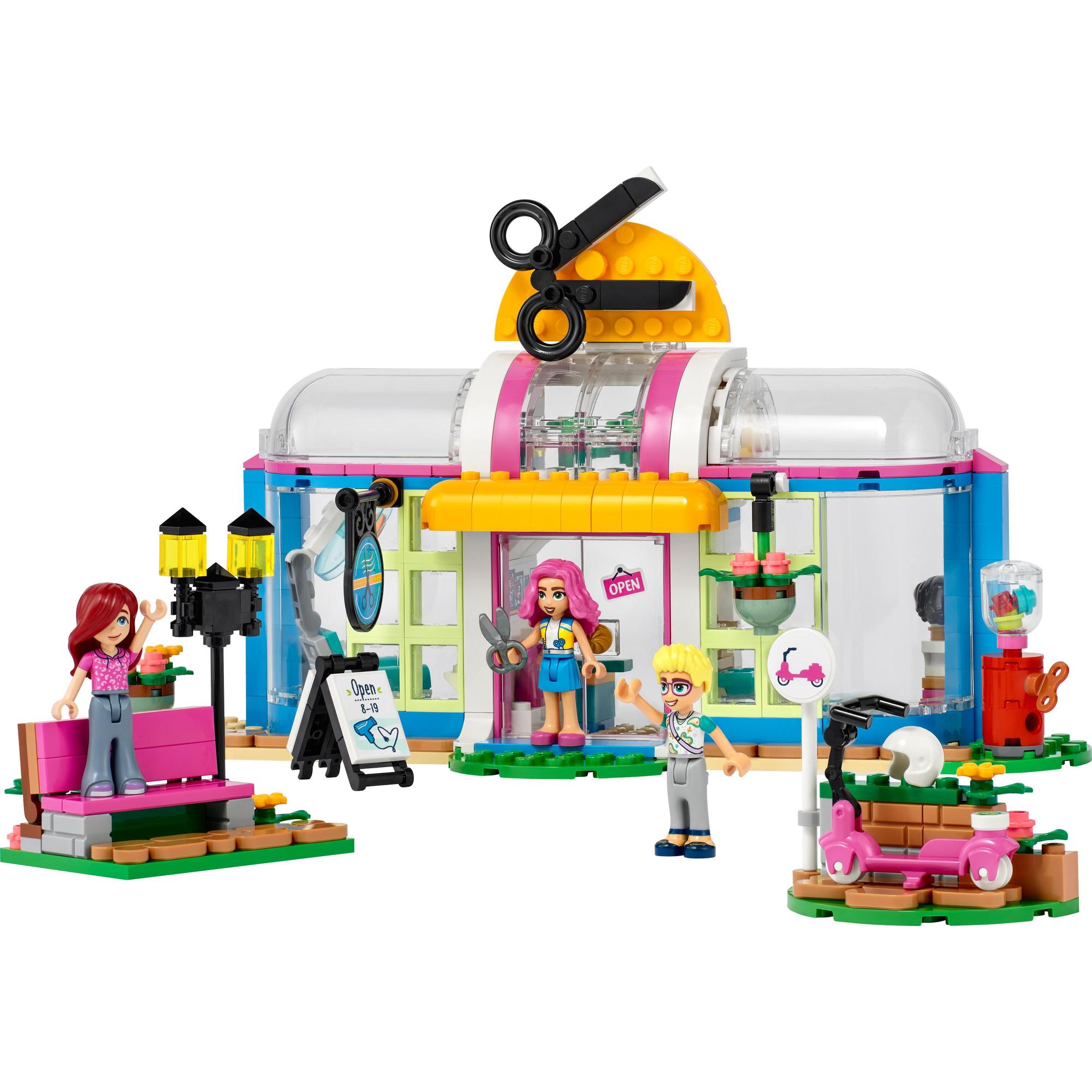 LEGO Friends 41743 Tiệm Làm Tóc Thành Phố HeartLake (401 Chi Tiết)