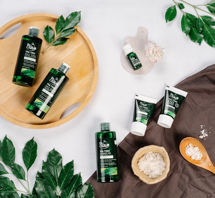 Combo 4 sản phẩm chiết xuất Tea Tree - dành cho da mụn &amp; da dầu Farmasi