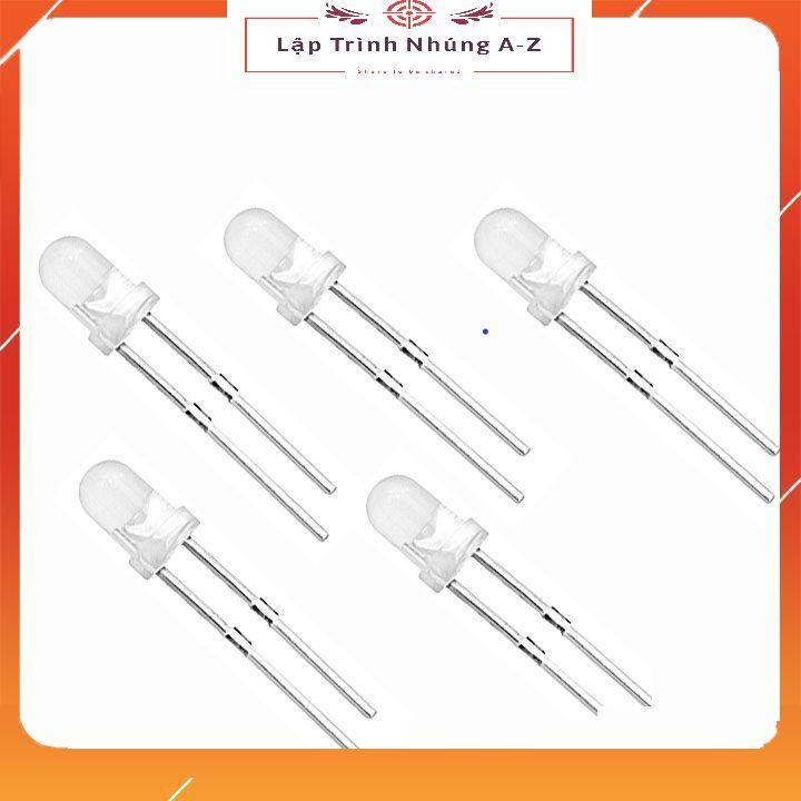 [Lập Trình Nhúng A-Z] Combo 10 Led Đơn Đục Đường Kính 3mm/5mm