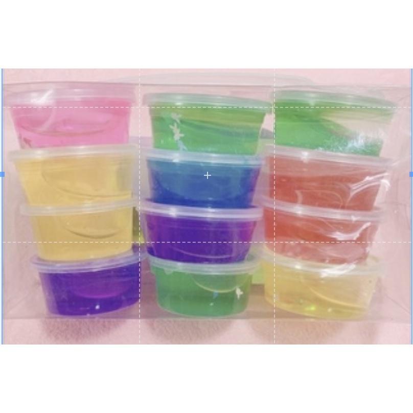 Hủ Slime Đủ Màu Vui Nhộn - Nguyên Liệu Làm Slime