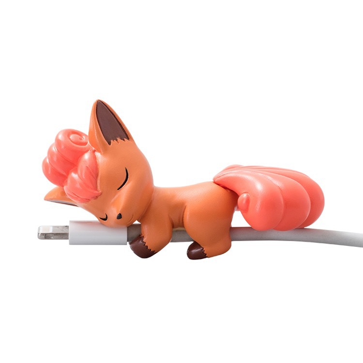 Cable bite nút gắn bảo vệ dây cáp sạc iphone thú cắn cáp hình pokemon ngộ nghĩnh dễ thương