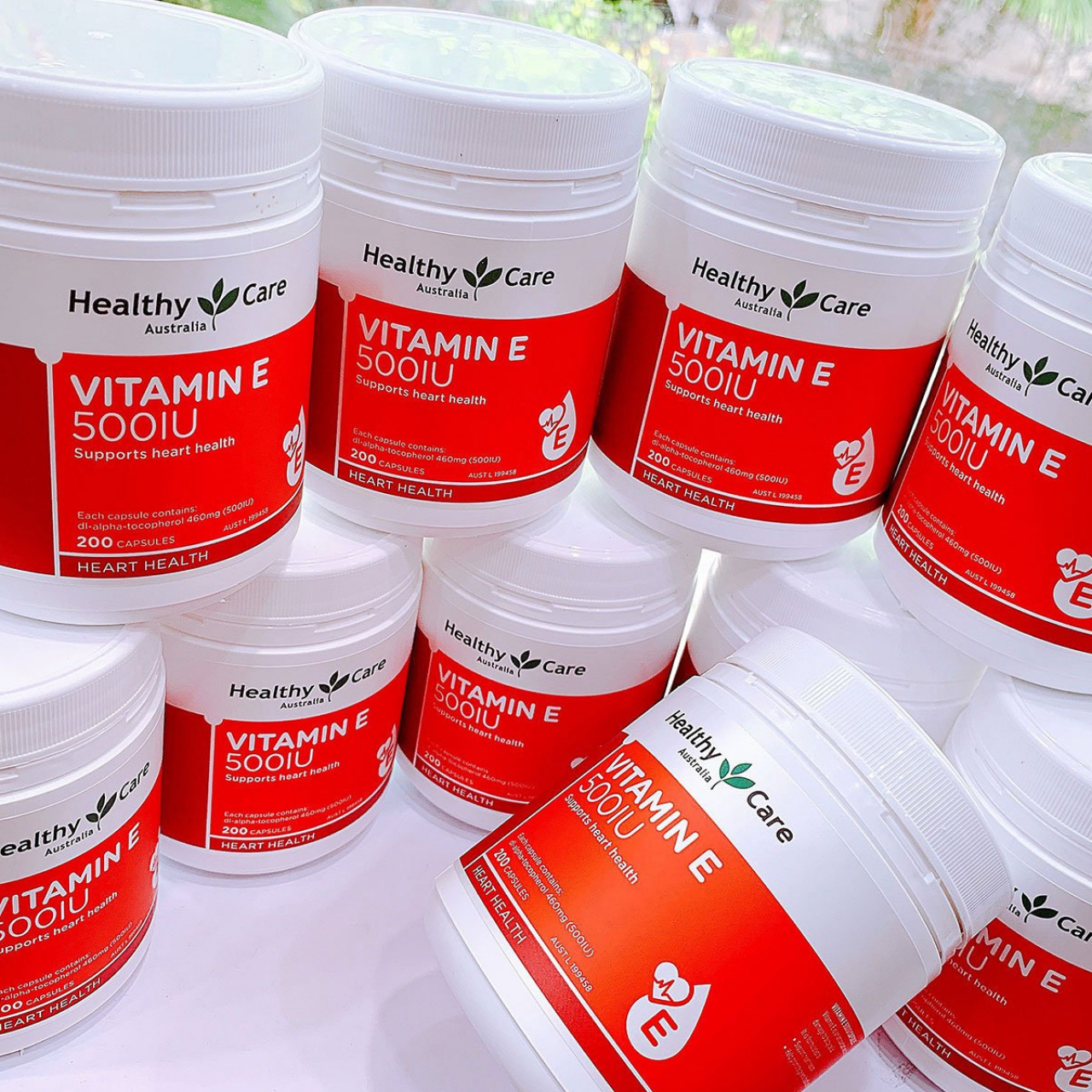 Vitamin E Úc Healthy Care 500IU Hỗ trợ hệ thống tim mạch khỏe mạnh, giúp làm đẹp da, mượt tóc và làm chậm quá trình lão hóa - Massel Official