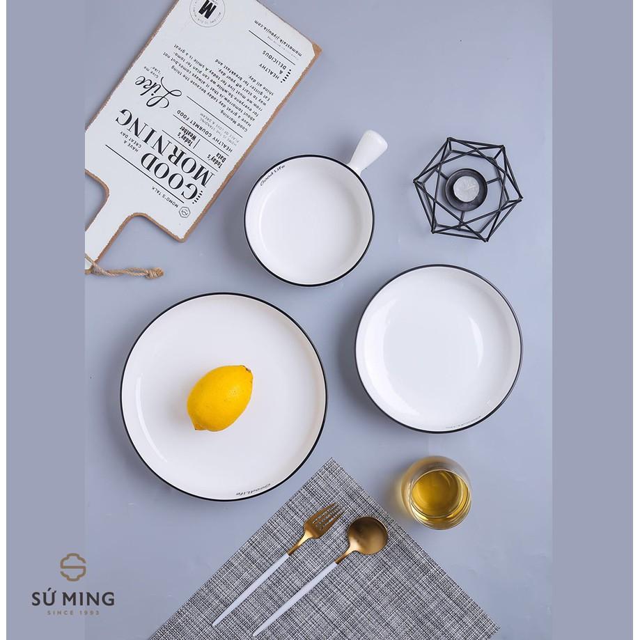 Bộ Bát Đĩa Sứ sang trọng, đẳng cấp, độc đáo, giao hàng an toàn.